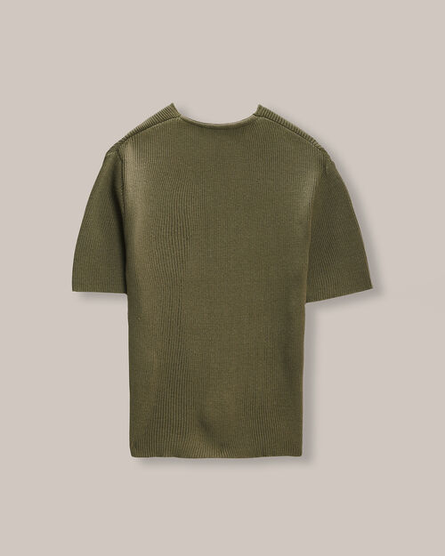Top Verde De Punto